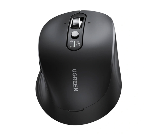 UGREEN Mysz bezprzewodowa M752 Bluetooth 5.4 + 2.4 GHz 2xAA czarna - 1501500 - zdjęcie